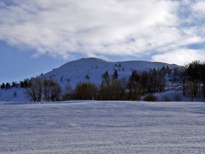 Abtsrodaer Kuppe im Winter