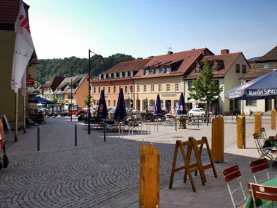 Bischofsheim Rhn, Marktplatz