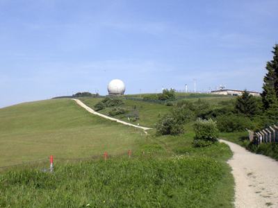 Wasserkuppe mit Radom