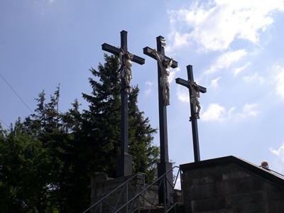 3 Kreuze auf dem Kreuzberg Rhön