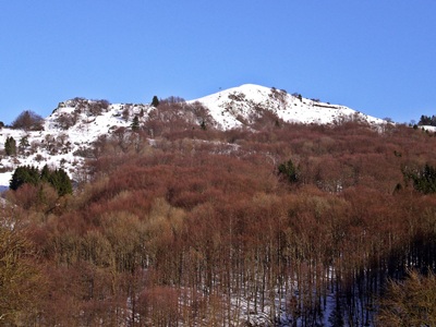 Pferdskopf Rhn im Winter mit Schnee