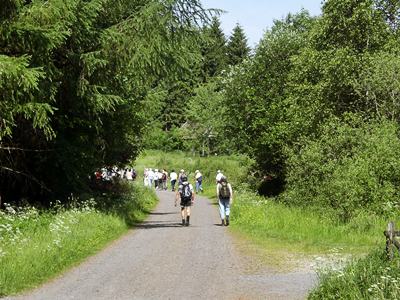 Wandern im Roten Moor