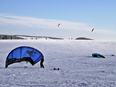 Snowkite auf der Wasserkuppe