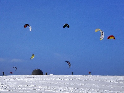 Snowkiten Wasserkuppe